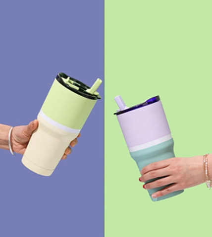 30 oz二重飲み物ふたステンレスビアマグ01609A