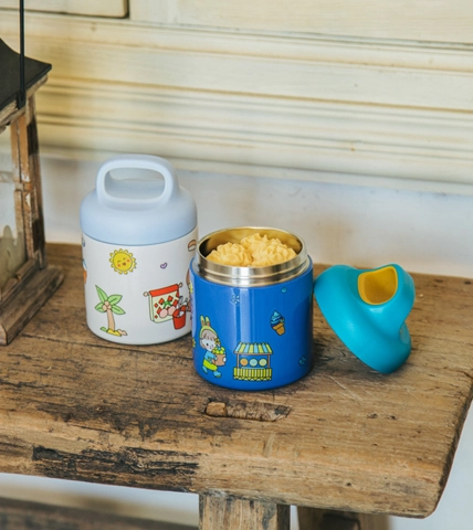 350 mlステンレス钢キッズ食品瓶