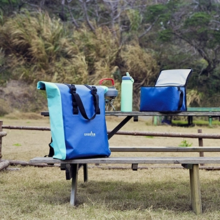 防水ドライバッグ付きクーラーバックパックSJB036