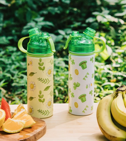 スプレーふたデュアル使用水ボトル01604A