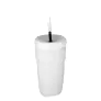 ストロー付き20オンスのコーヒータンブラー01606